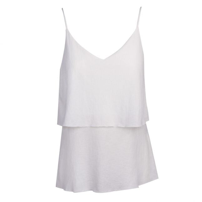 Womens Cloud Dancer Vipetra Layered Cami Top