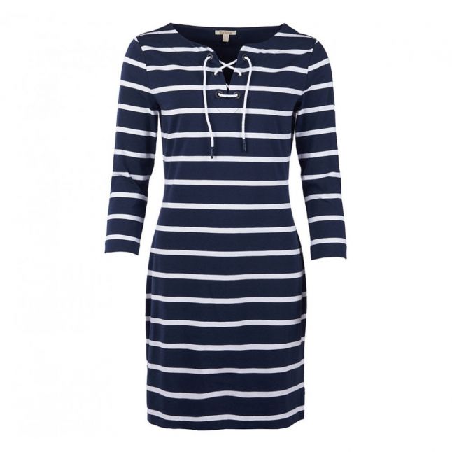 Womens Navy/White Watergate Dress