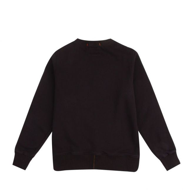 Boys Black Armstrong Sweat Top