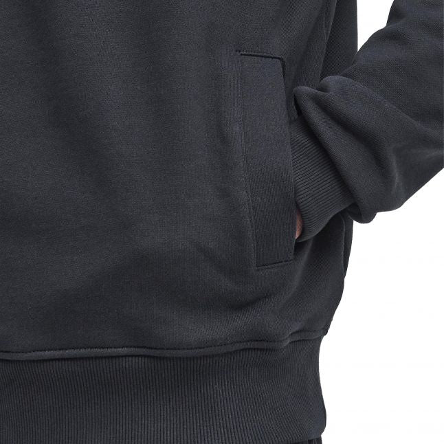 Mens Black Flight Half Zip Sweatshirt