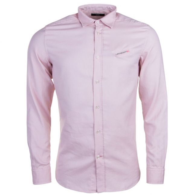 Mens Pink S-Harras Oxford L/s Shirt