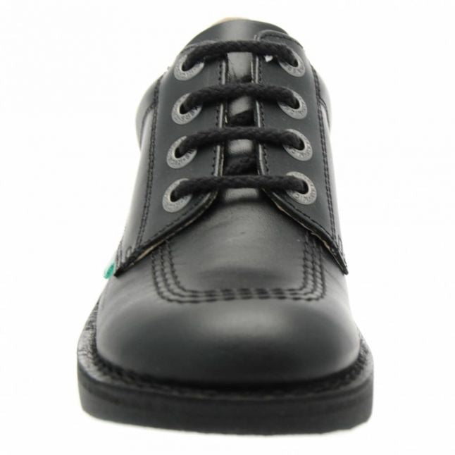 Youth Black Kick Lo Shoes (3-6)