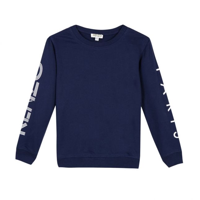 Boys Navy Logo JB 2 Sweat Top