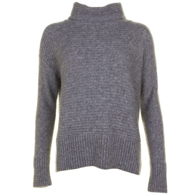 Womens Medium Grey Wilke Knitted Jumper