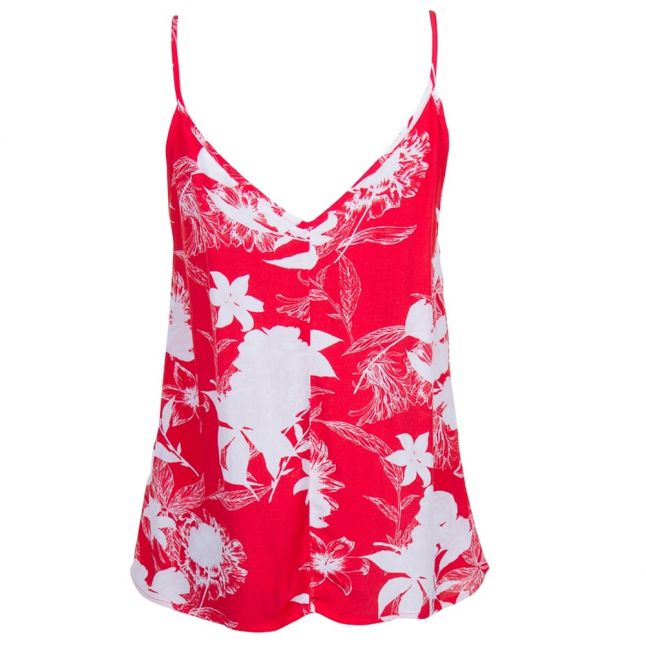 Womens Flame Scarlet Vikarman Singlet Cami Top