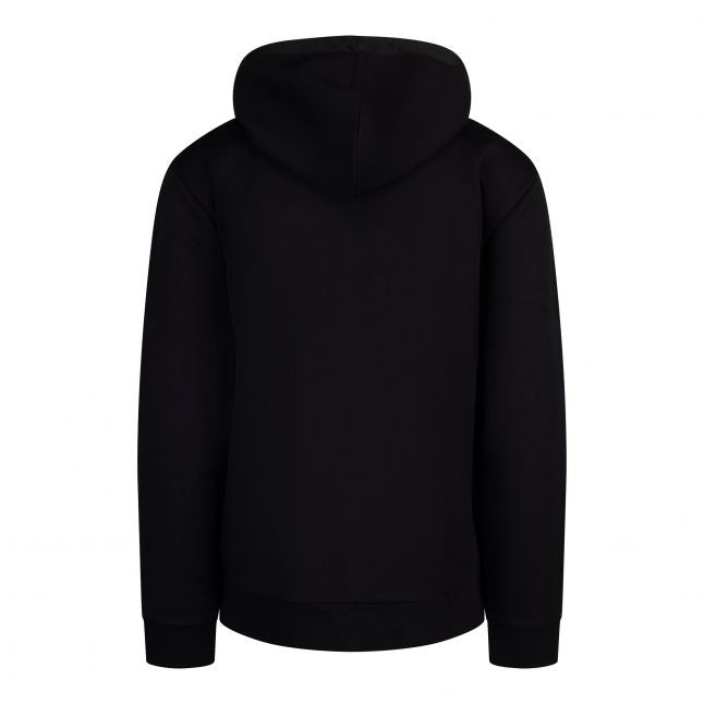 Mens Black Daratschi 214 Patch Hoodie