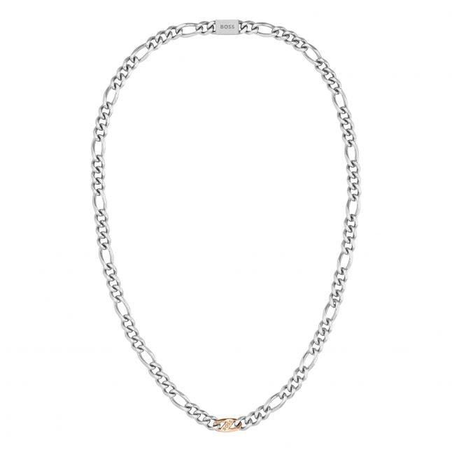 Mens Silver Rian Chain Necklace