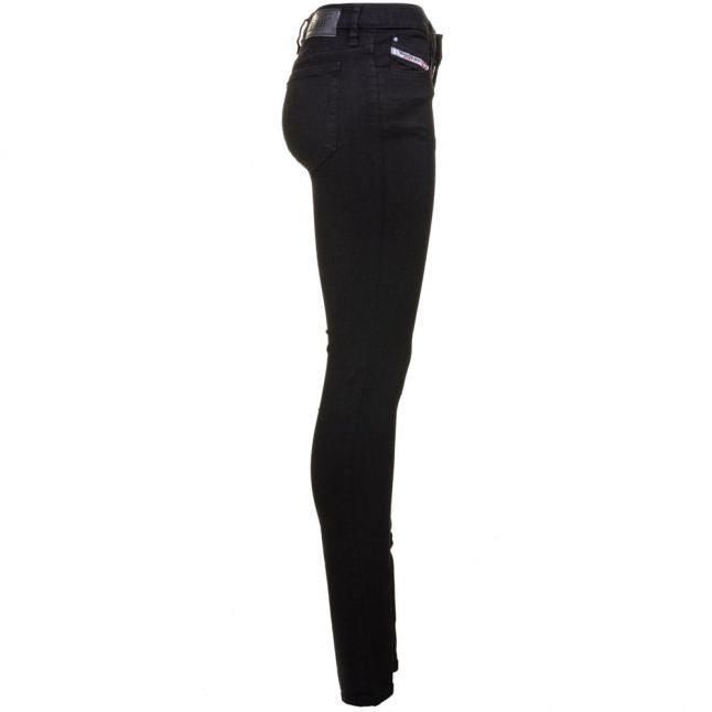 Womens Black Wash Skinzee Super Skinny Fit Jeans