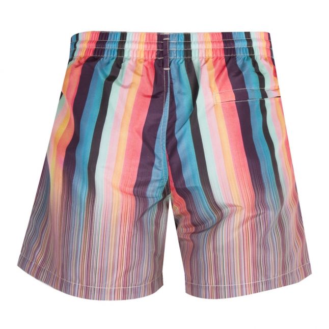 Mens Assorted Multi Stripe Fade Swim Shorts