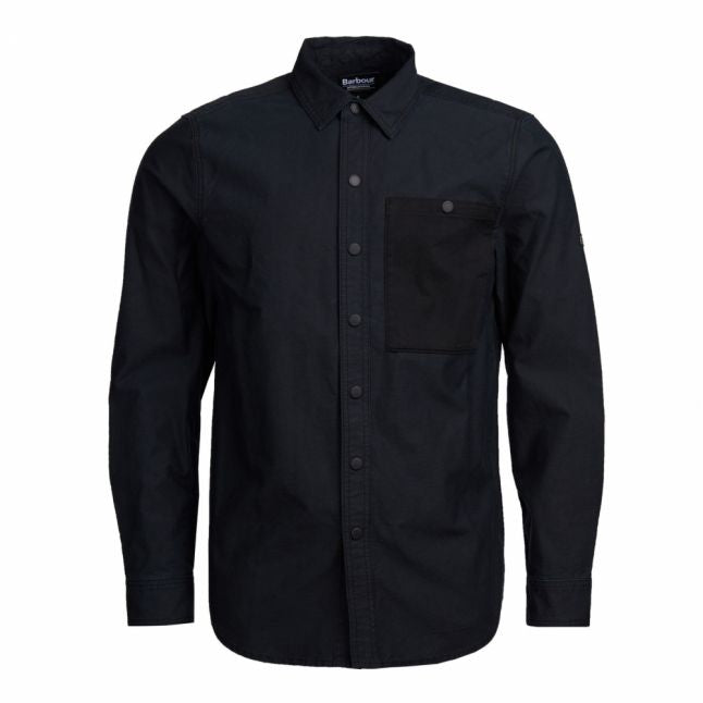 Mens Black Dual Overshirt