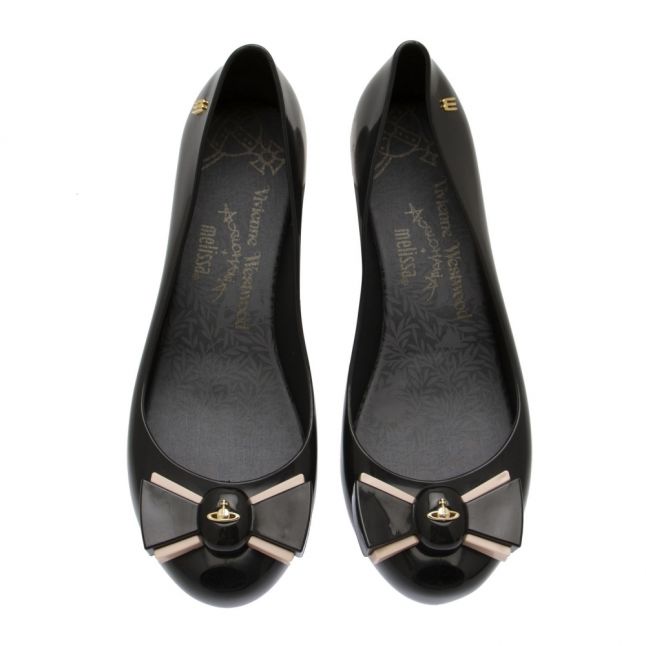 Vivienne Westwood Womens Black Ultragirl Bow Orb Shoes