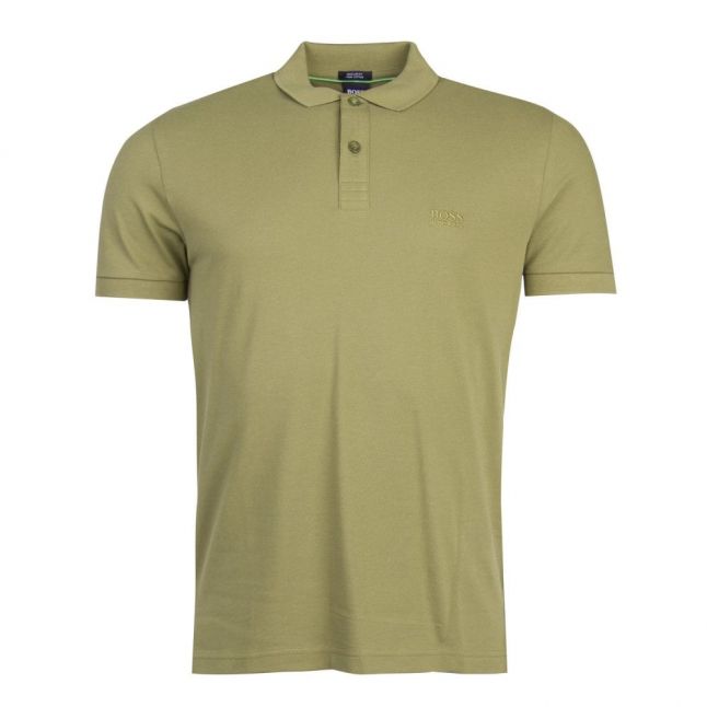 Athleisure Mens Dark Beige Piro Slim Fit S/s Polo Shirt