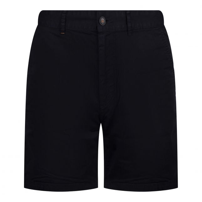 Mens Dark Blue Chino-slim-Shorts