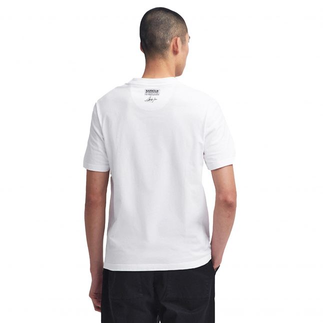 Mens Whisper White Keystone SMQ S/s T Shirt