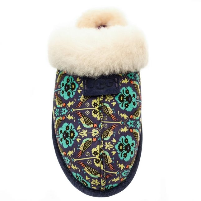 Womens Navy Scuffette Liberty Slippers