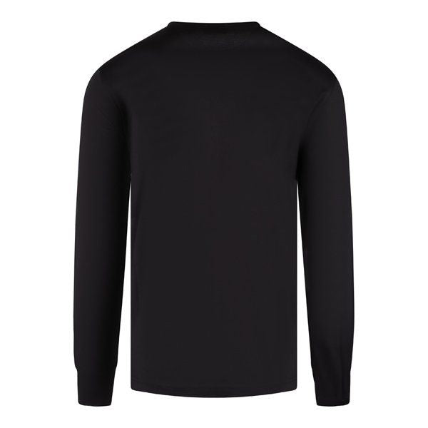 Mens Black T-Just-LS-L6 L/s T Shirt