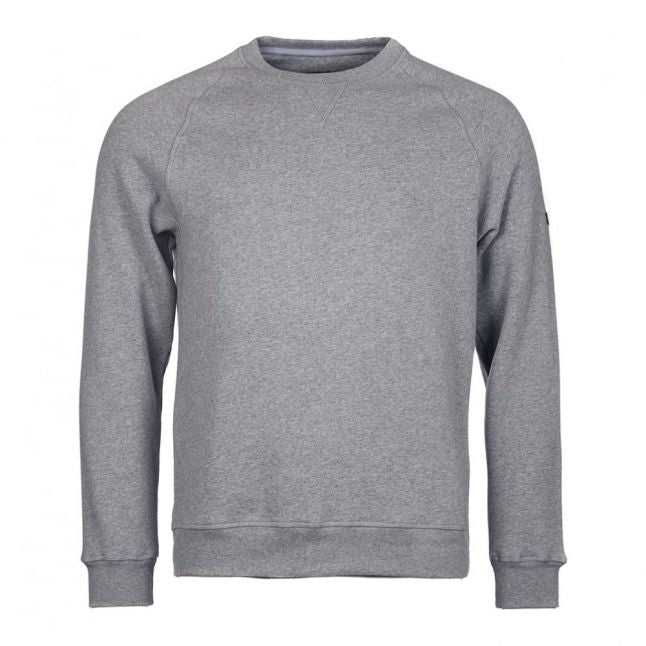 Mens Storm Marl Gauge Crew Sweat Top