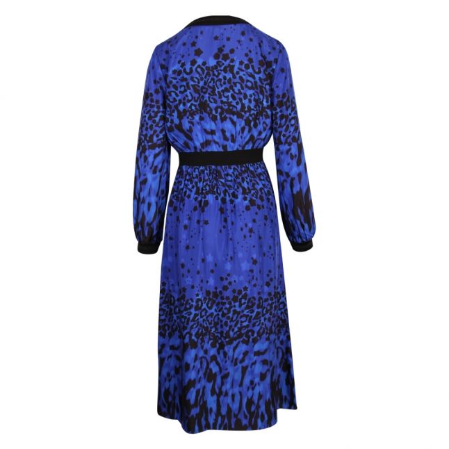 Womens Blue Maryema Topaz Midi Dress