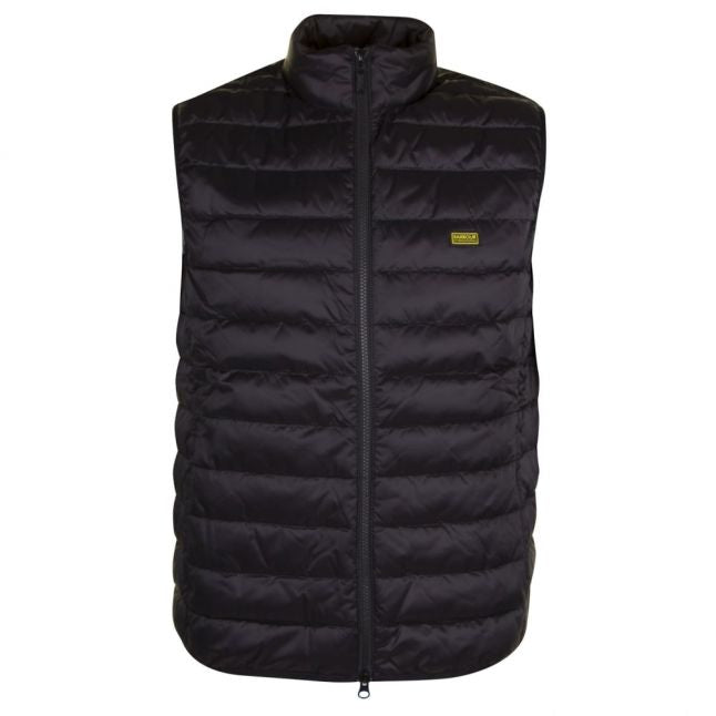 Mens Black Impeller Puffer Gilet