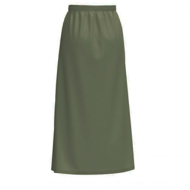 Womens	Oil Green Vimooney Maxi Skirt