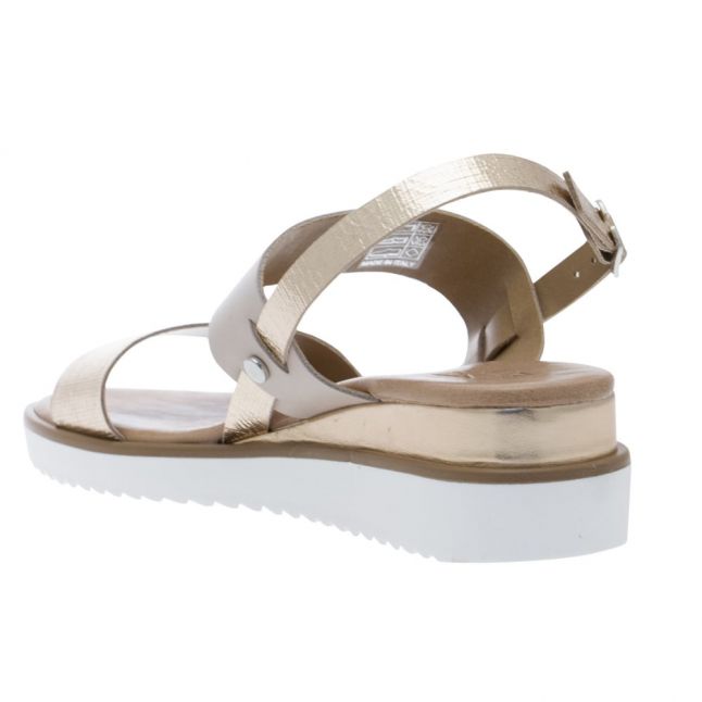 Womens Rose Gold Navas Sandals