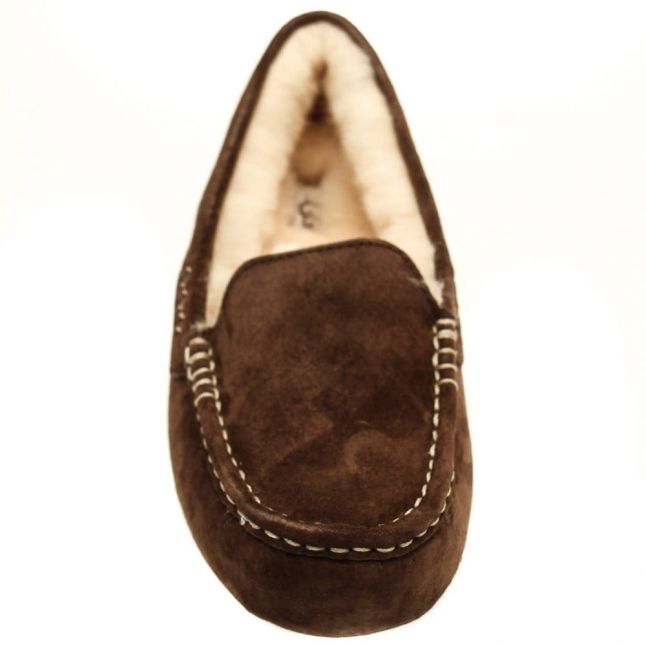 Womens Chocolate Ansley Slippers