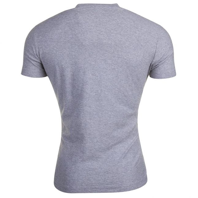 Mens Grey T-Diego-QD S/s T Shirt