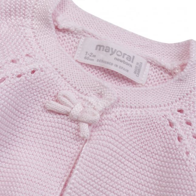 Baby Rose Knitted Cardigan