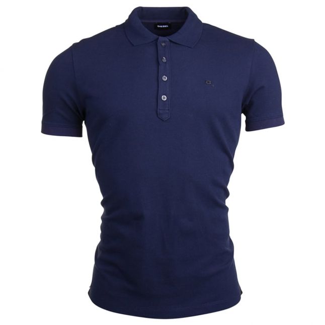 Mens Blue T-Heal S/s Polo Shirt