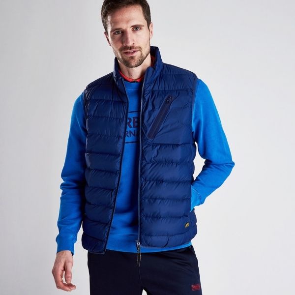 Mens Regal Blue Brake Padded Gilet