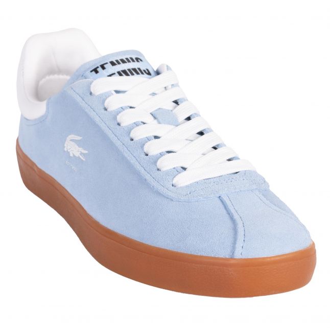 Womens Light Blue/Gum Baseshot Trainers