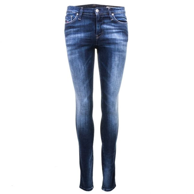 Womens Blue Wash Skinzee Super Skinny Fit Jeans