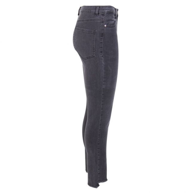 Casual Womens Dark Grey J11 Skinny Step Hem Jeans