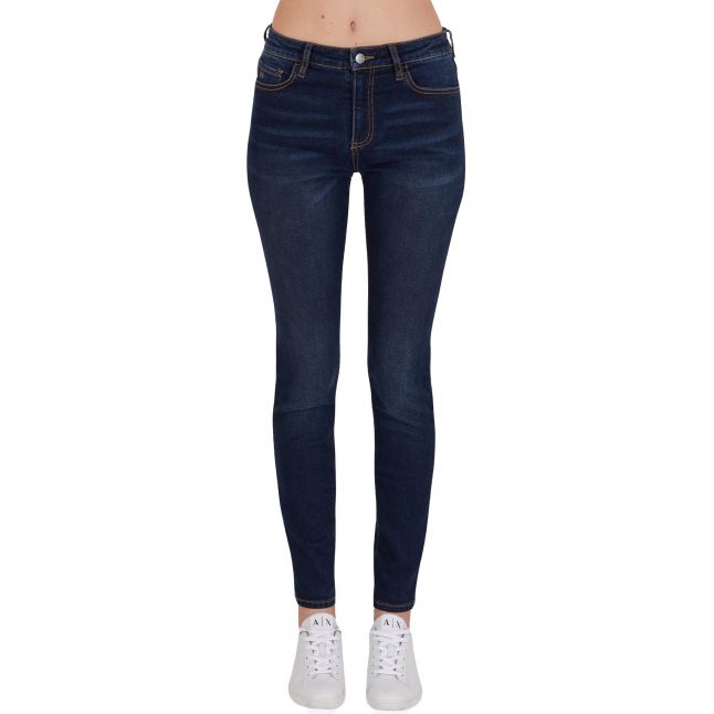 Womens Indigo J01 Skinny Fit Jeans