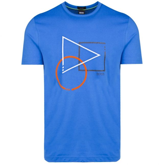 Athleisure Mens Bright Blue Tee 9 S/s T Shirt