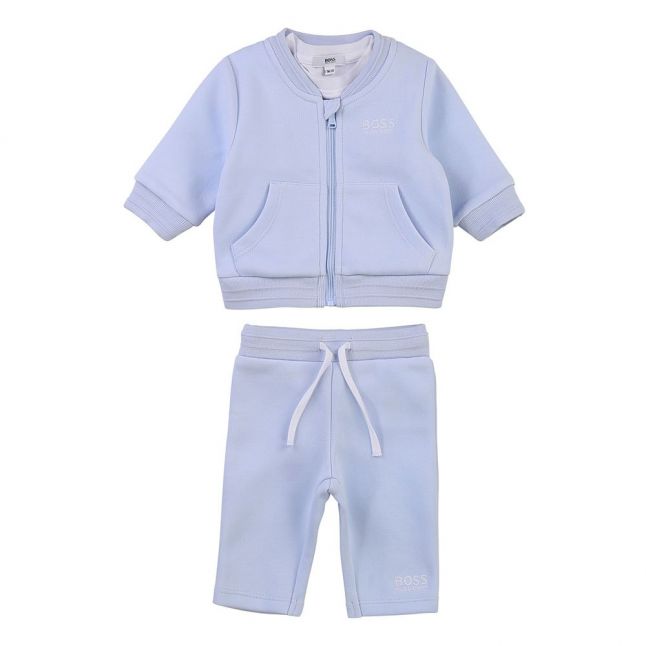 Baby Pale Blue 3 Piece Tracksuit Gift Set