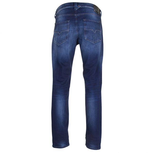 Mens Blue Larkee-Beex Straight Jeans