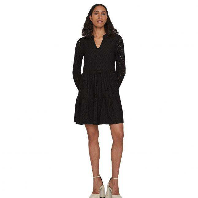 Womens Black Vikawa Short Dress