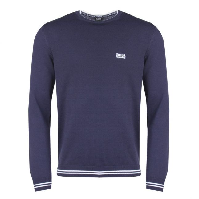 Athleisure Mens Navy A Rimex Knitted Jumper