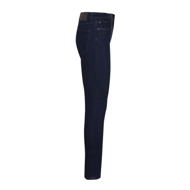 Womens Blue Black Rebound Organic Skinny Fit Jeans