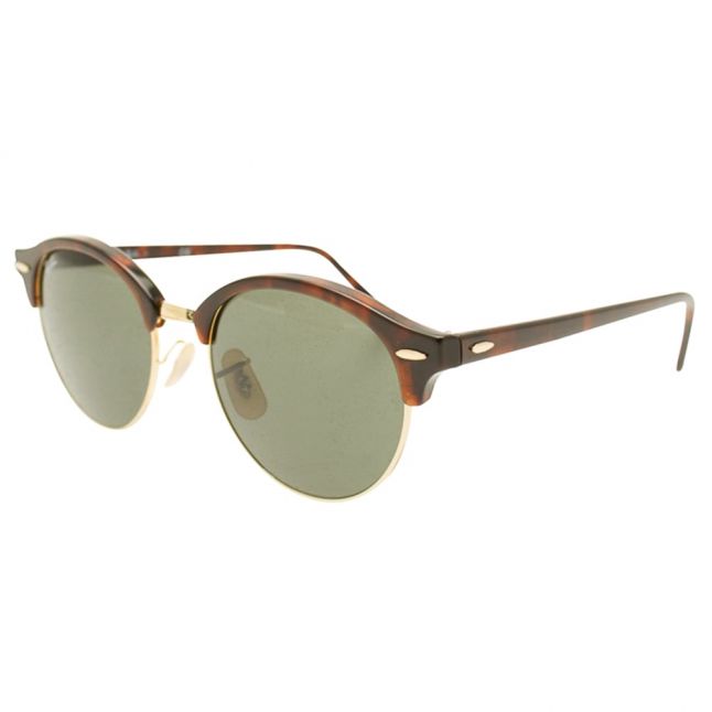 Mens Havana & Green RB4246 Clubround Sunglasses