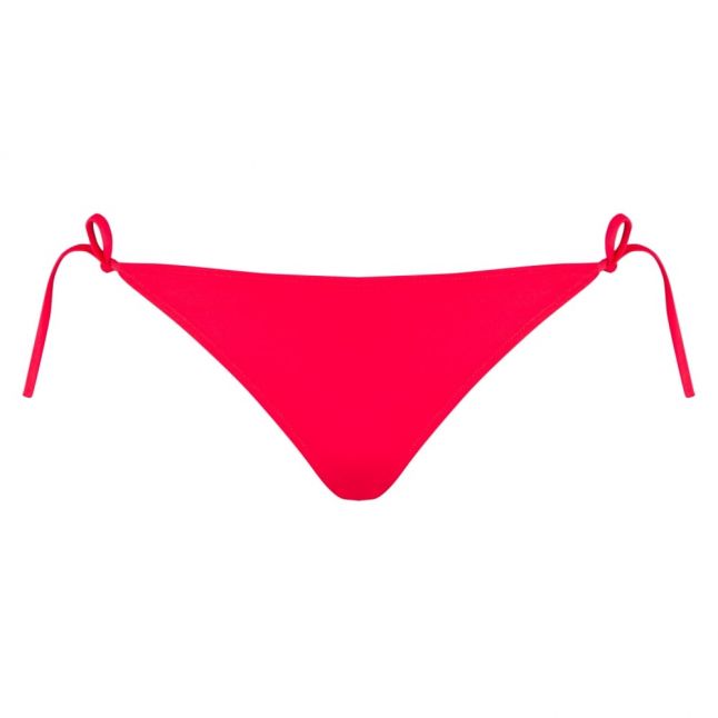 Womens Diva Pink Tie Side Bikini Briefs