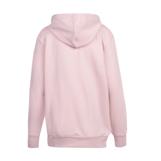 PS Paul Smith Womens Powder Pink Zebra Hooded Sweat Top