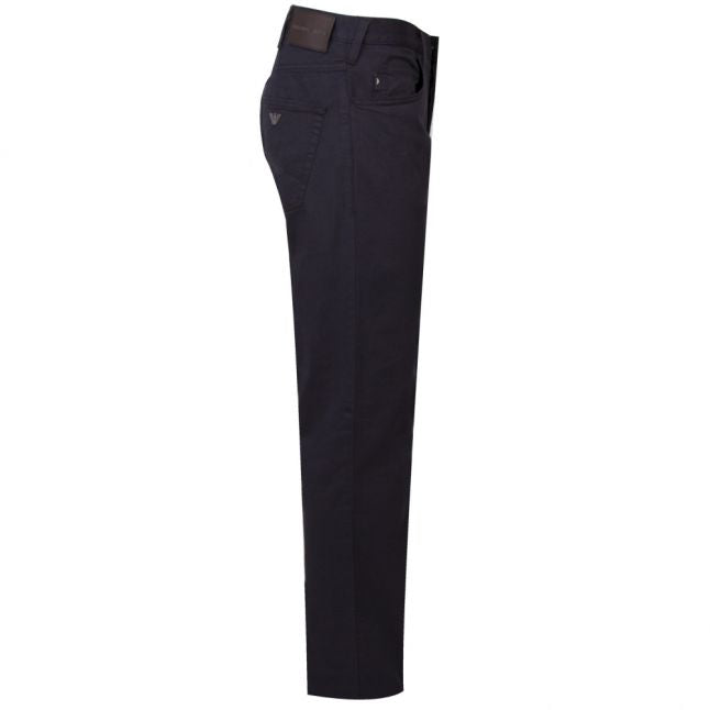 Mens Dark Blue J21 Gabardine Regular Fit Jeans