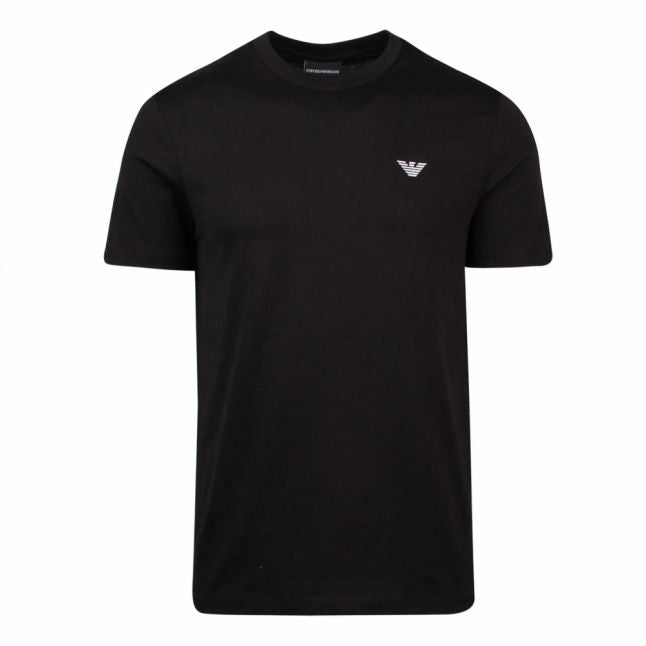 Mens Black Small Logo S/s T Shirt