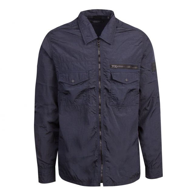 Casual Mens Navy Lovel-Zip_3 Overshirt