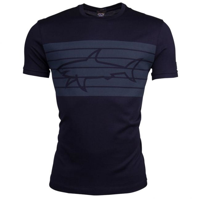 Paul & Shark Shark Chest Logo Shark Fit S/s T Shirt