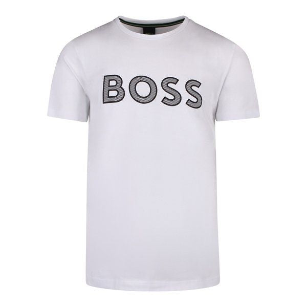 Mens White/Black S/s T-Shirt 2 Pack