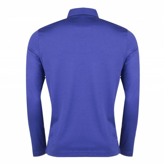 Athleisure Mens Dark Blue Pirol L/s Polo Shirt