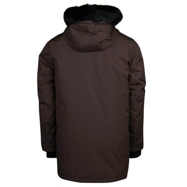 Mens Dark Olive Butte Parka